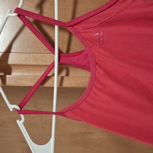 ✨️Adidas Women's Pink Camisole Racerback Tanktop